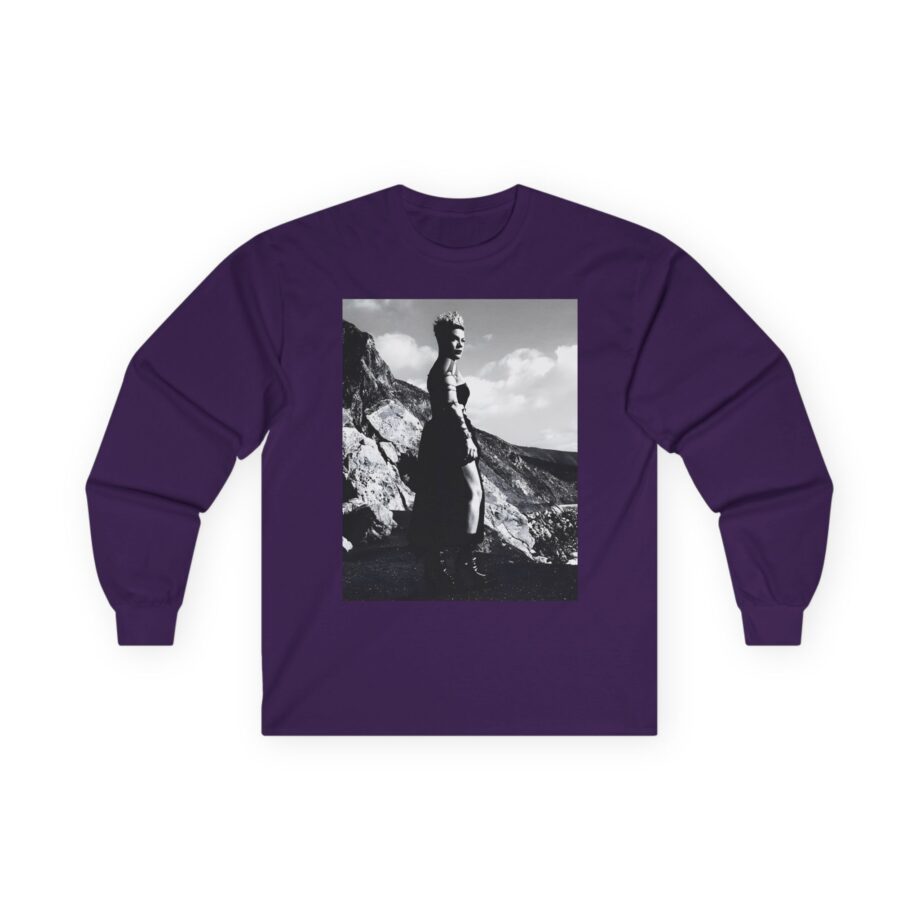 P!nk Trustfall Charcoal Unisex Ultra Cotton Long Sleeve Tee