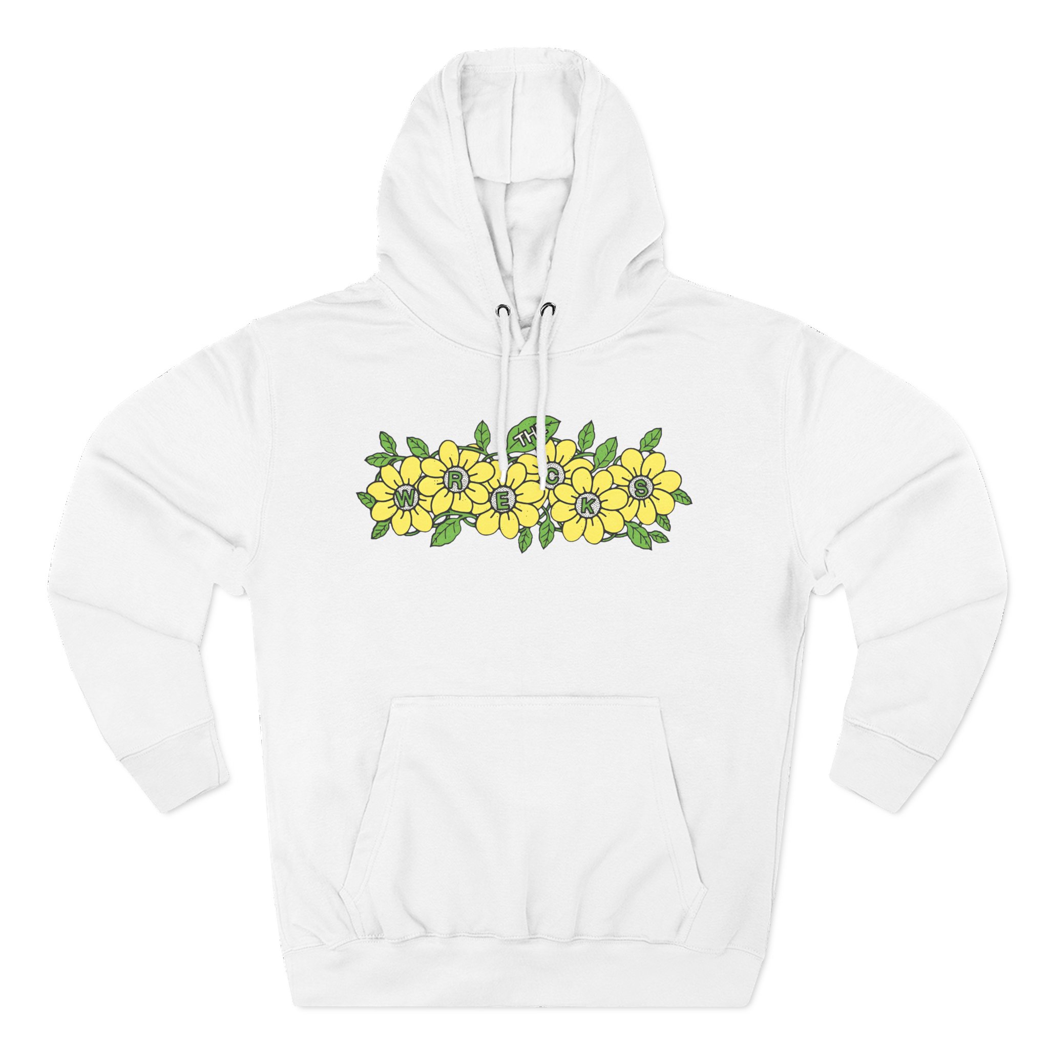 The Wrecks Flower Three-Panel Fleece Hoodie