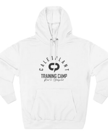 Caleb Plant Training Camp W/ Logo Three-Panel Fleece Hoodie