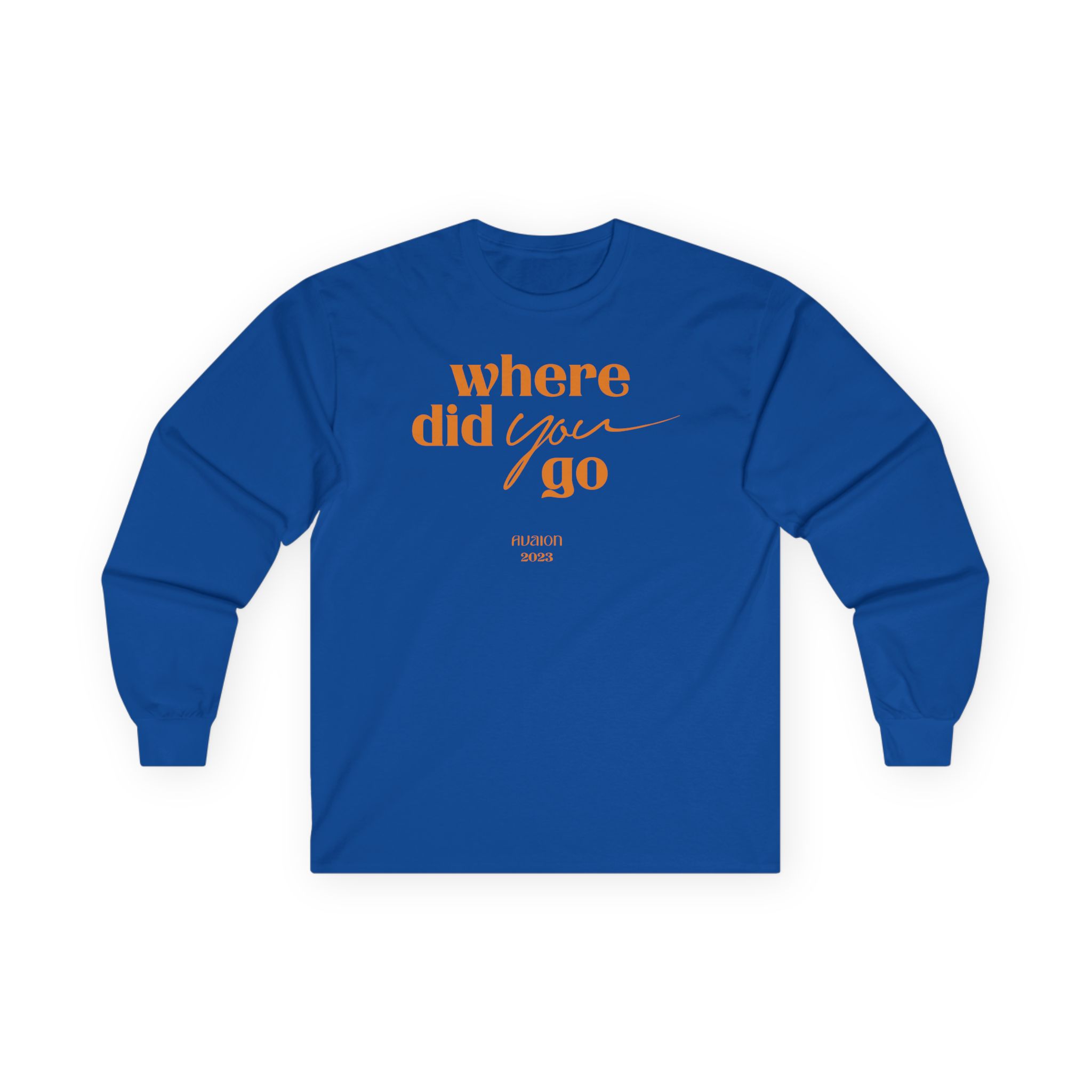 Avaion Where Did You Go Unisex Ultra Cotton Long Sleeve Tee