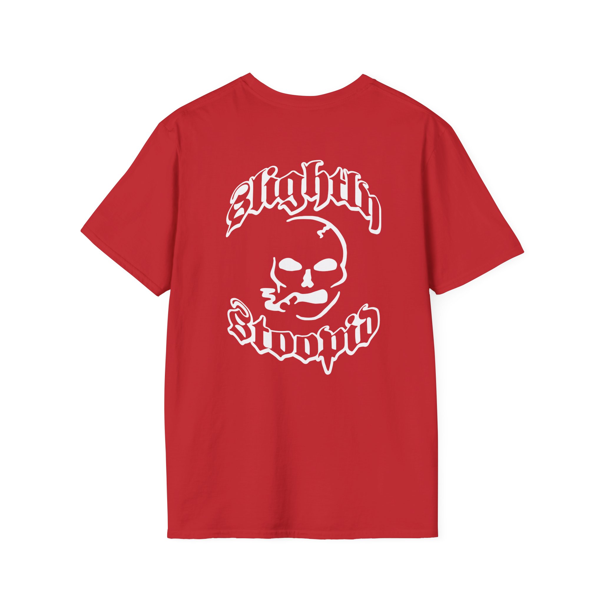 Slightly Stoopid Smoking Skull Unisex Softstyle T-Shirt