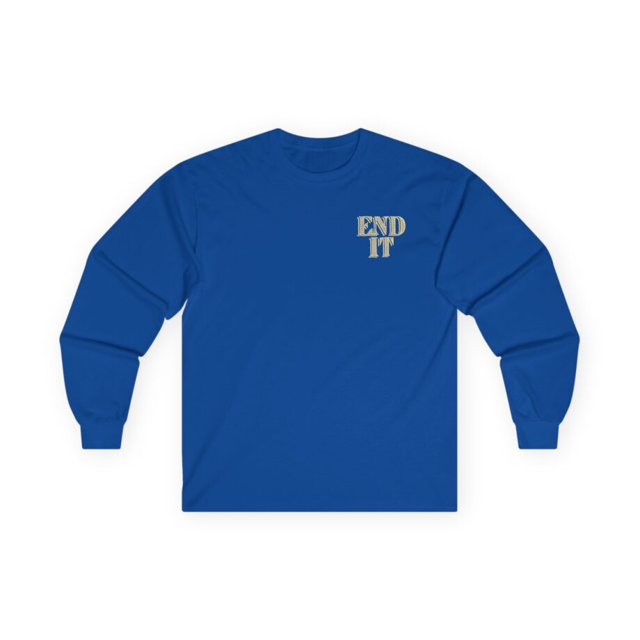 End It Spade Reaper Unisex Ultra Cotton Long Sleeve Tee