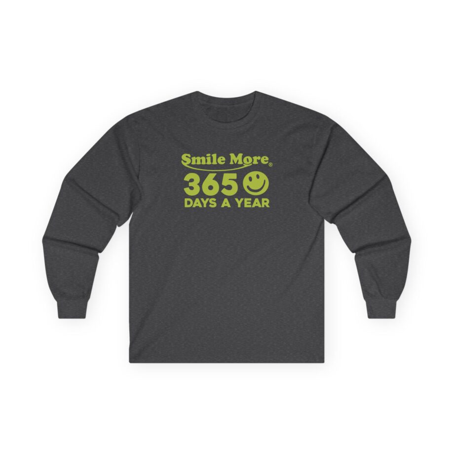 Roman Atwood Smile More 365 Unisex Ultra Cotton Long Sleeve Tee