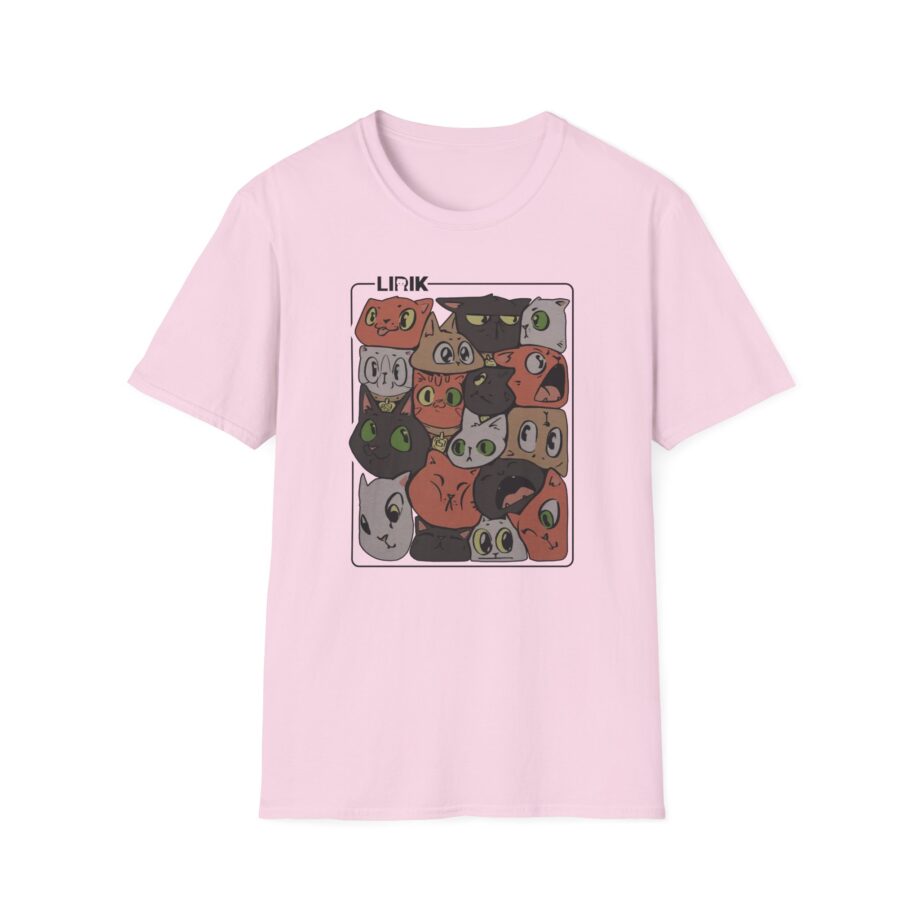Lirik Squished Cat Jar Unisex Softstyle T-Shirt