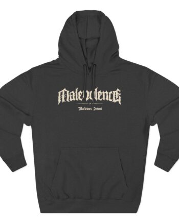 Malevolence Malicious Intent Three-Panel Fleece Hoodie