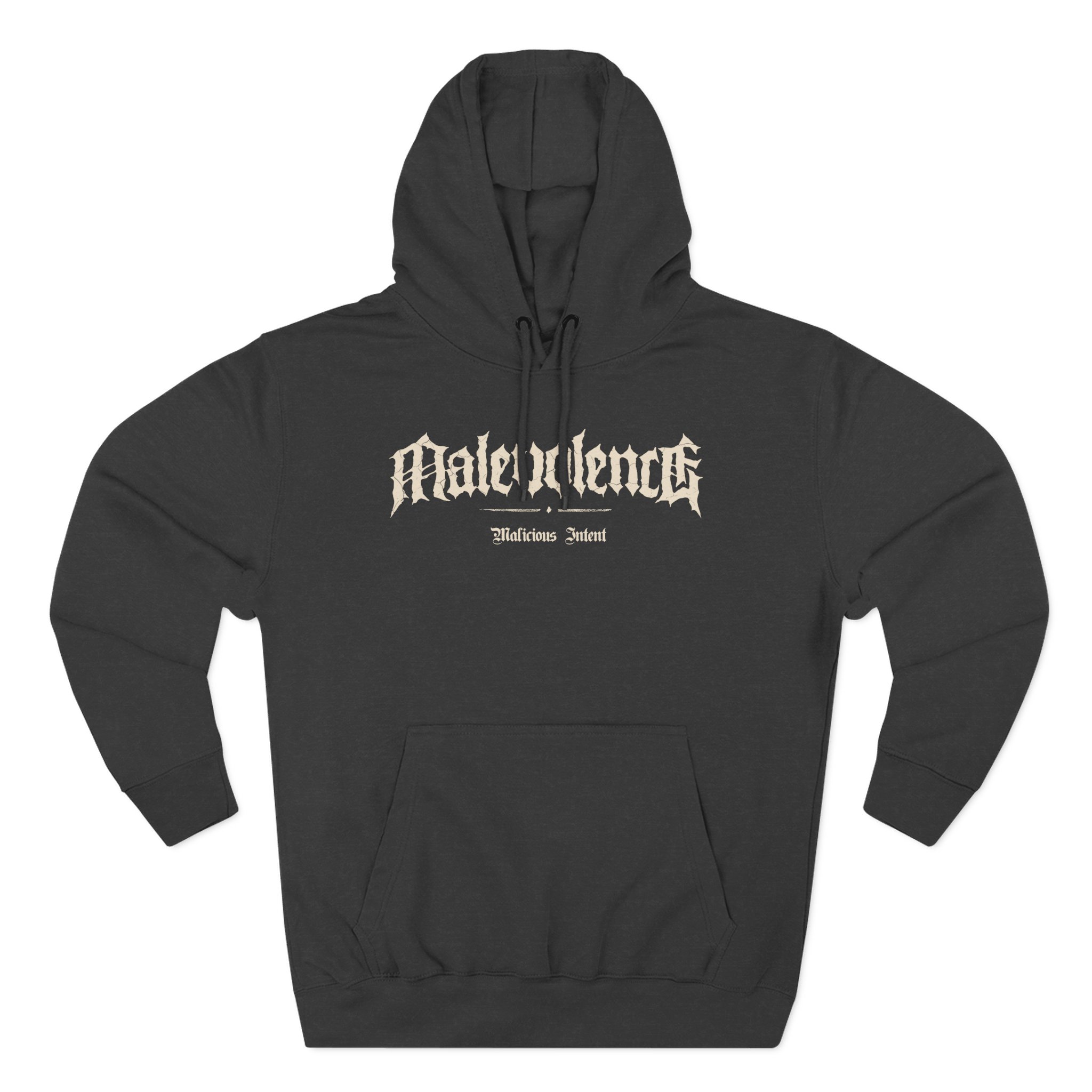 Malevolence Malicious Intent Three-Panel Fleece Hoodie