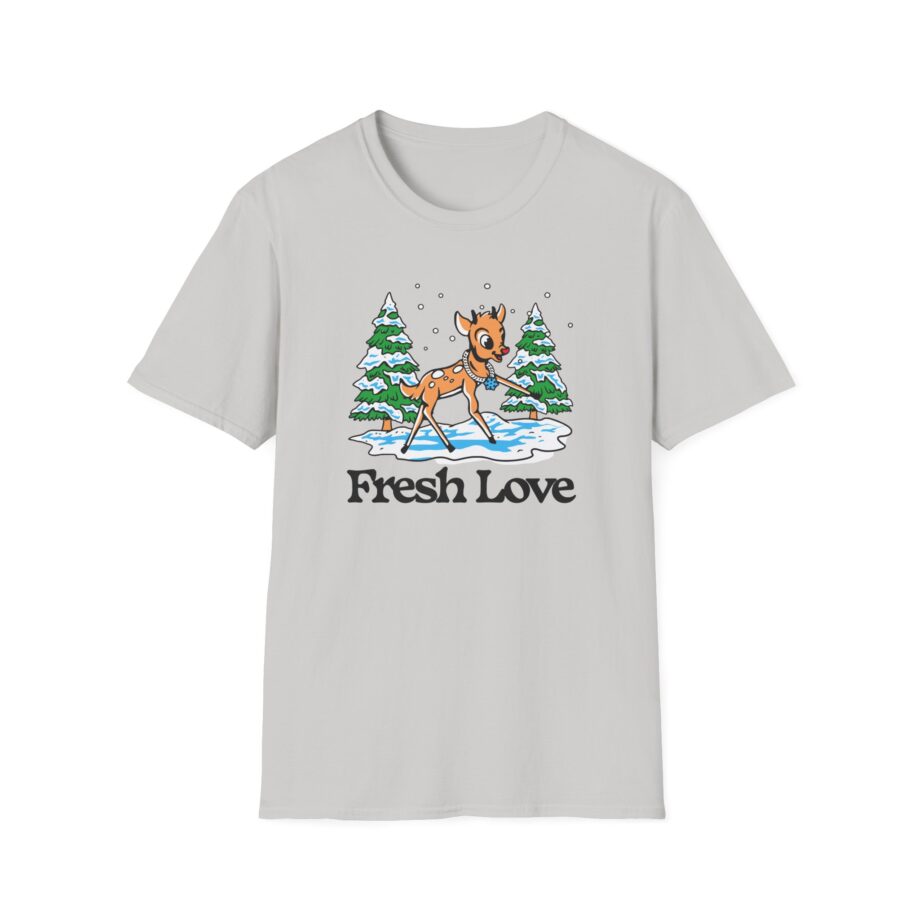 Fresh Love Snow Dough Unisex Softstyle T-Shirt