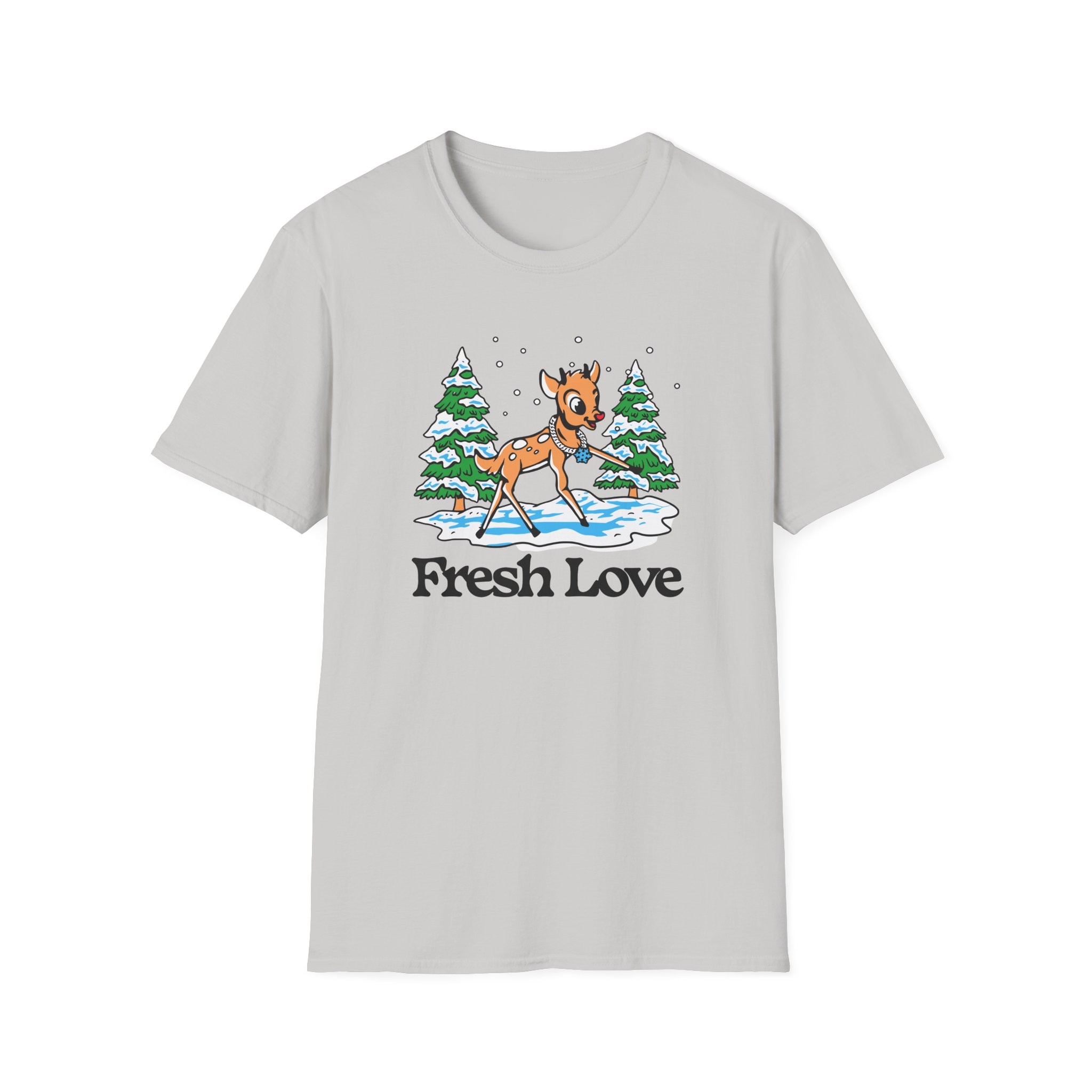 Fresh Love Snow Dough Unisex Softstyle T-Shirt