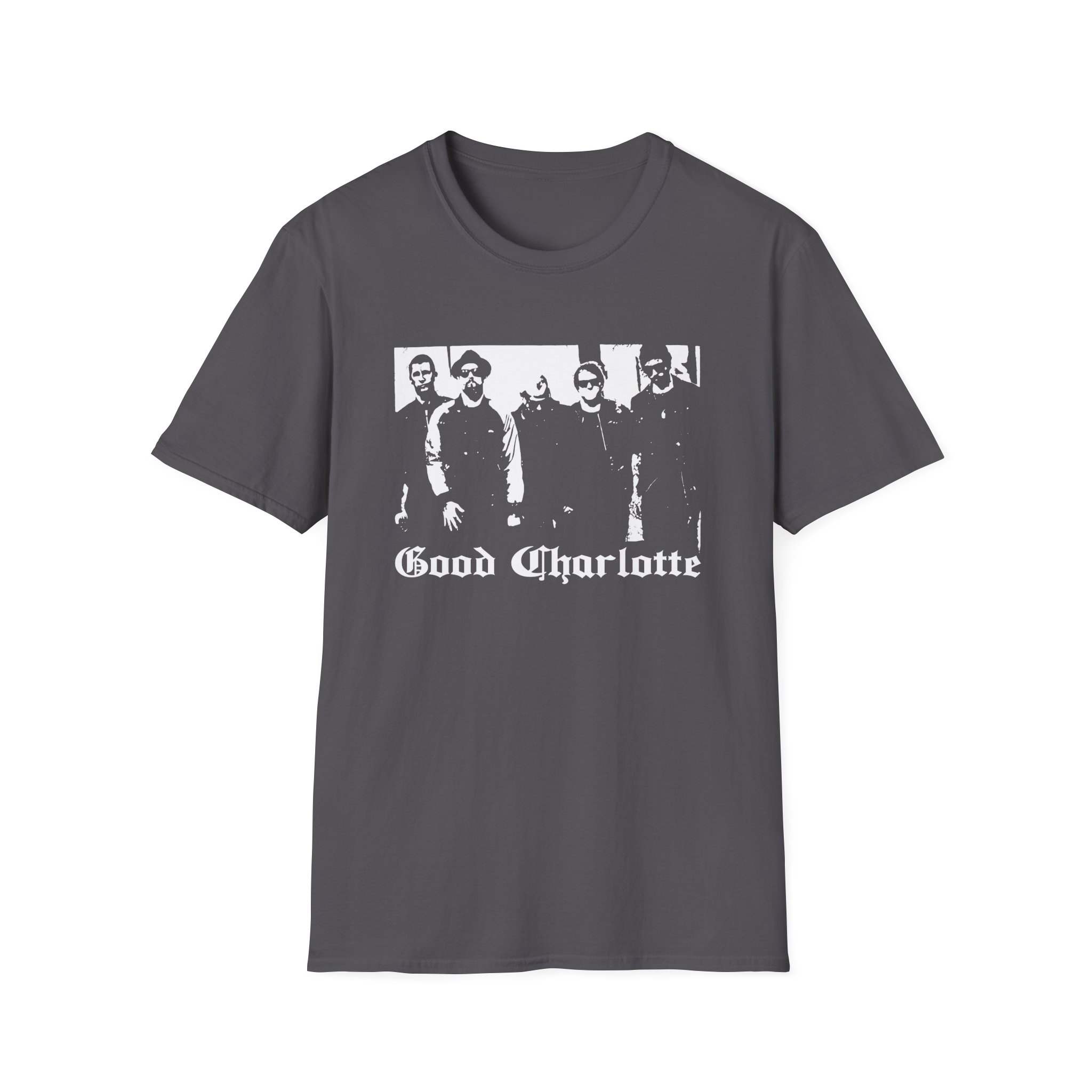 Good Charlotte Band Photo Unisex Softstyle T-Shirt