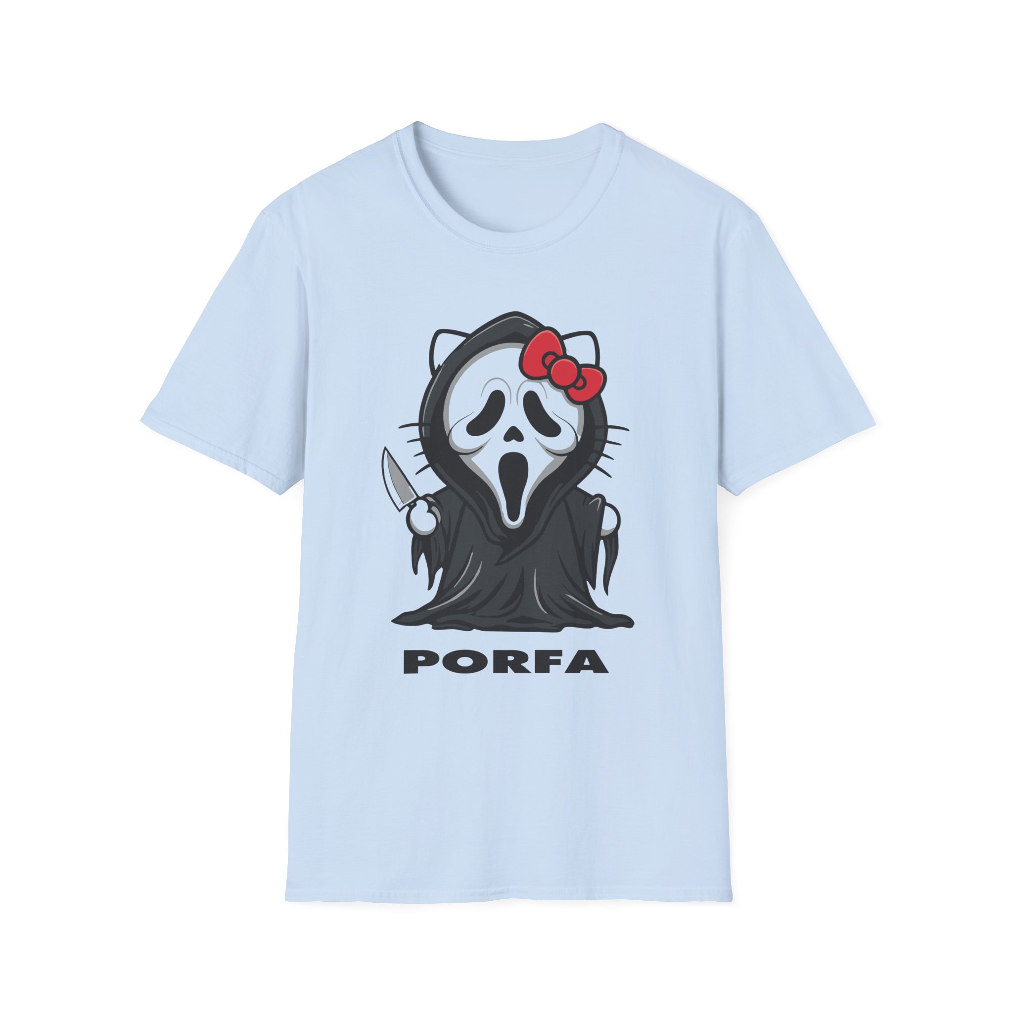 Porfa Scream Halloween Unisex Softstyle T-Shirt