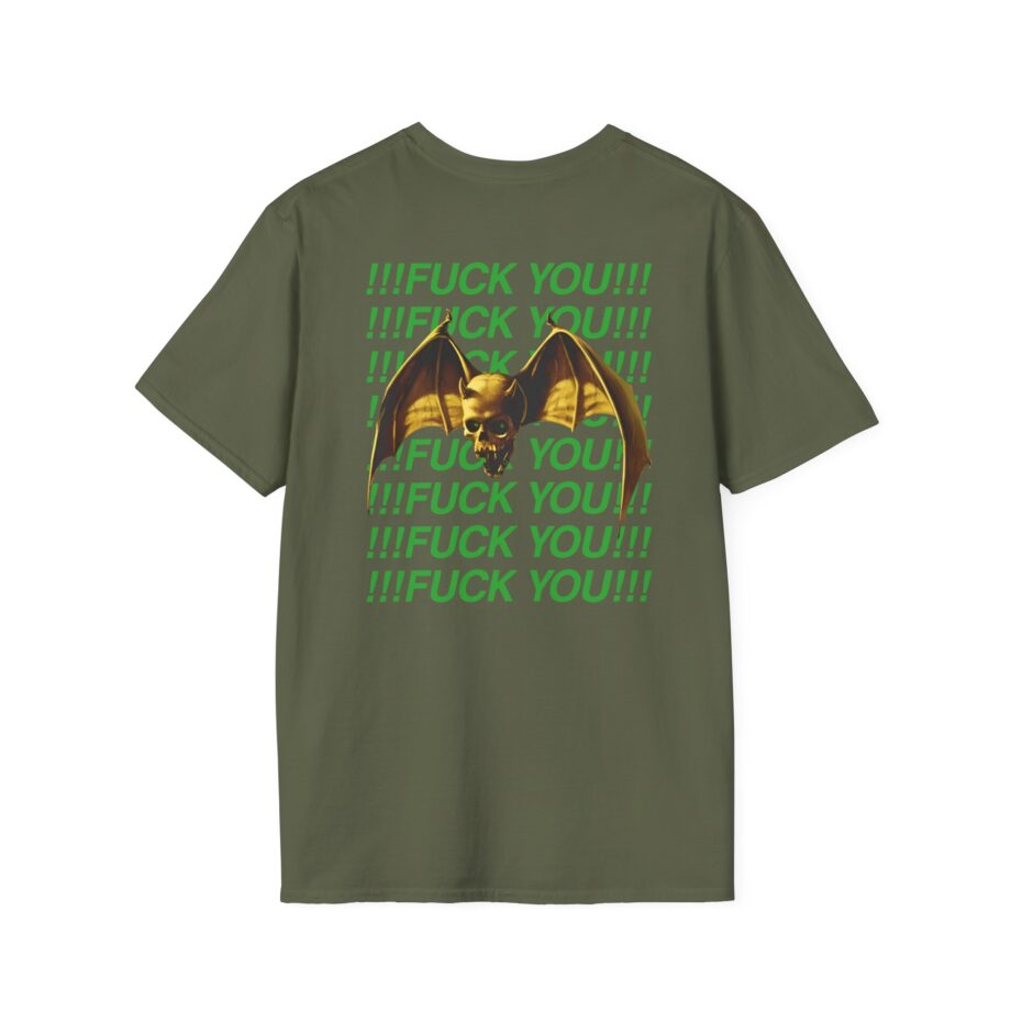 Overkill We Don't Care - Fuck You Unisex Softstyle T-Shirt