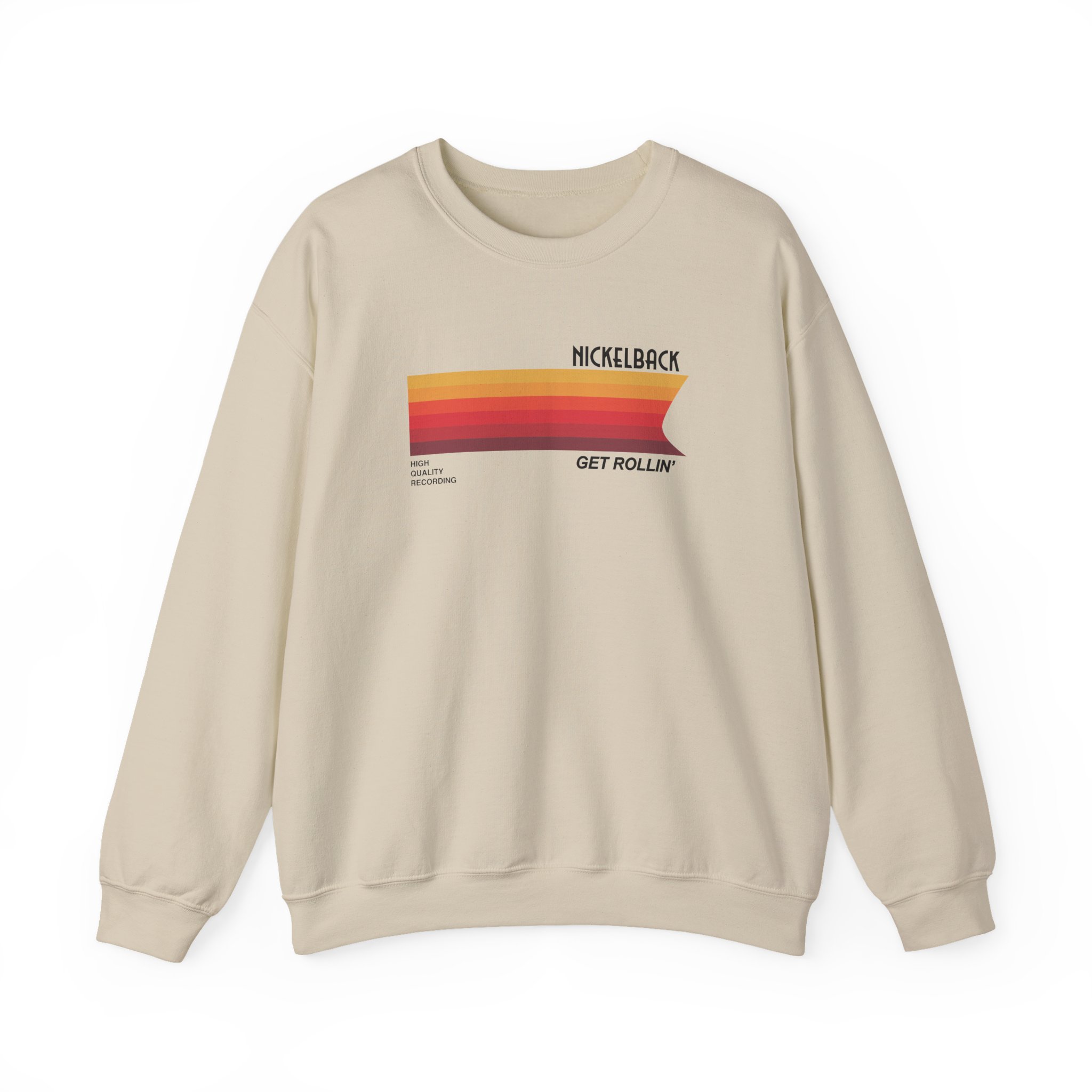 Nickelback Vhs Vintage Unisex Heavy Blendâ„¢ Crewneck Sweatshirt