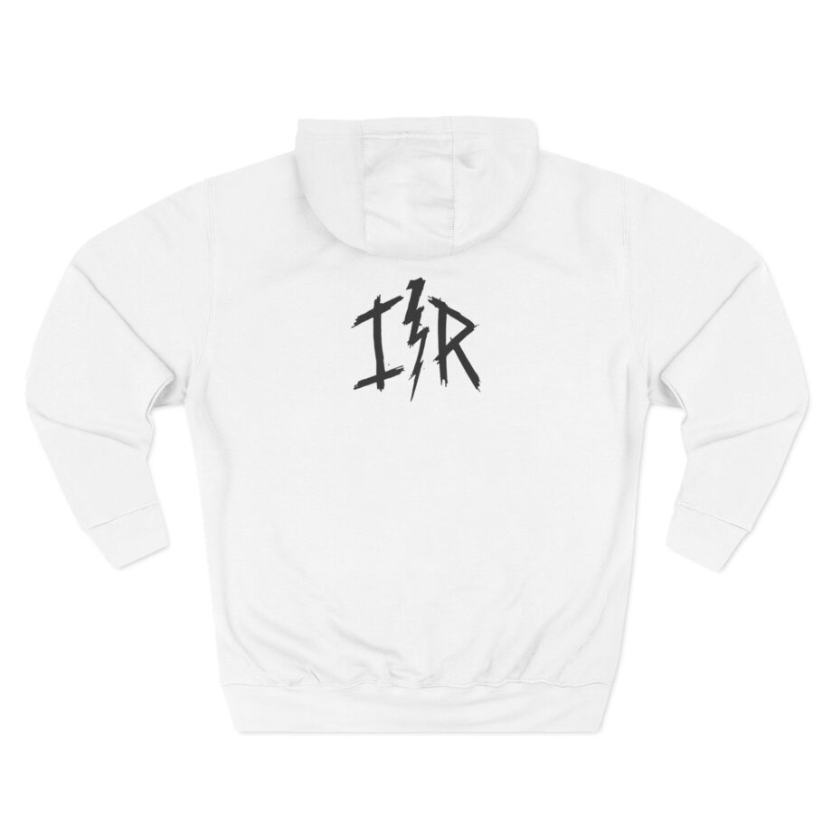 Iron Reagan Finger On The Button Three-Panel Fleece Hoodie