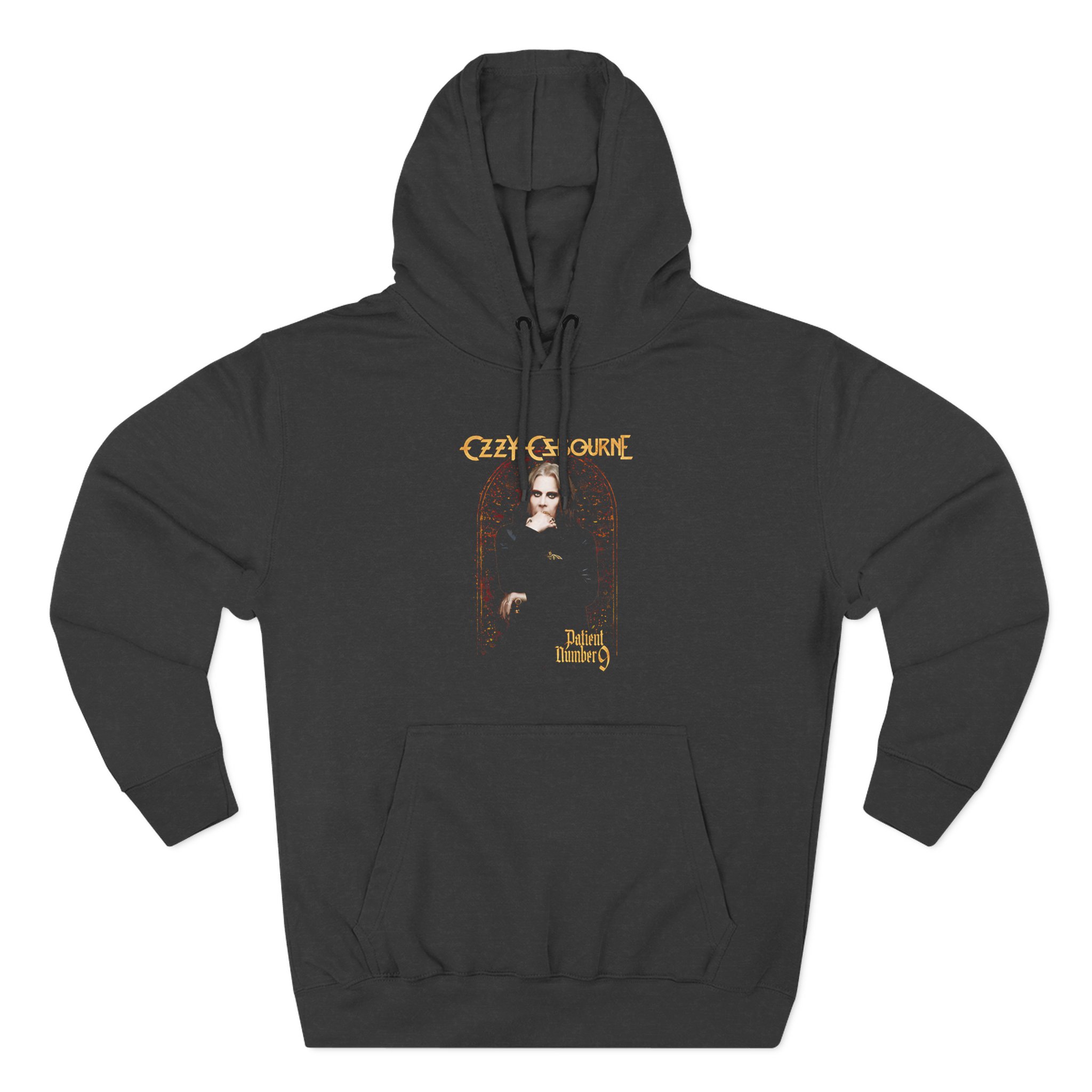 Ozzy Osbourne Patient No. 9 Rock & Roll Hall of Fame Three-Panel Fleece Hoodie