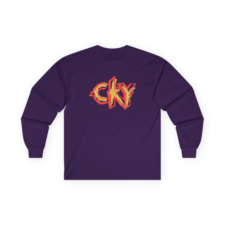 CKY Scribble Logo Unisex Ultra Cotton Long Sleeve Tee
