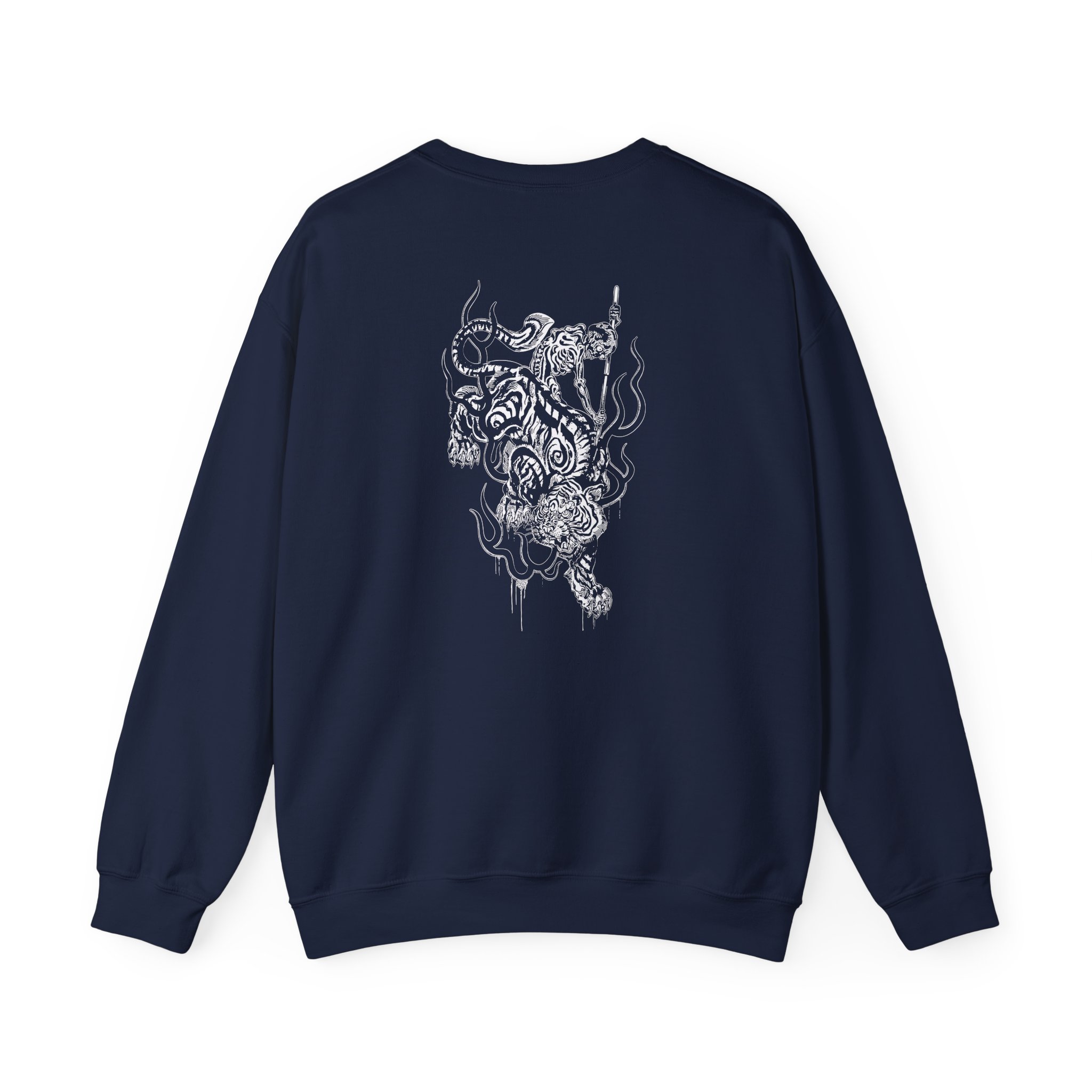 Malevolence Tiger Unisex Heavy Blend Crewneck Sweatshirt