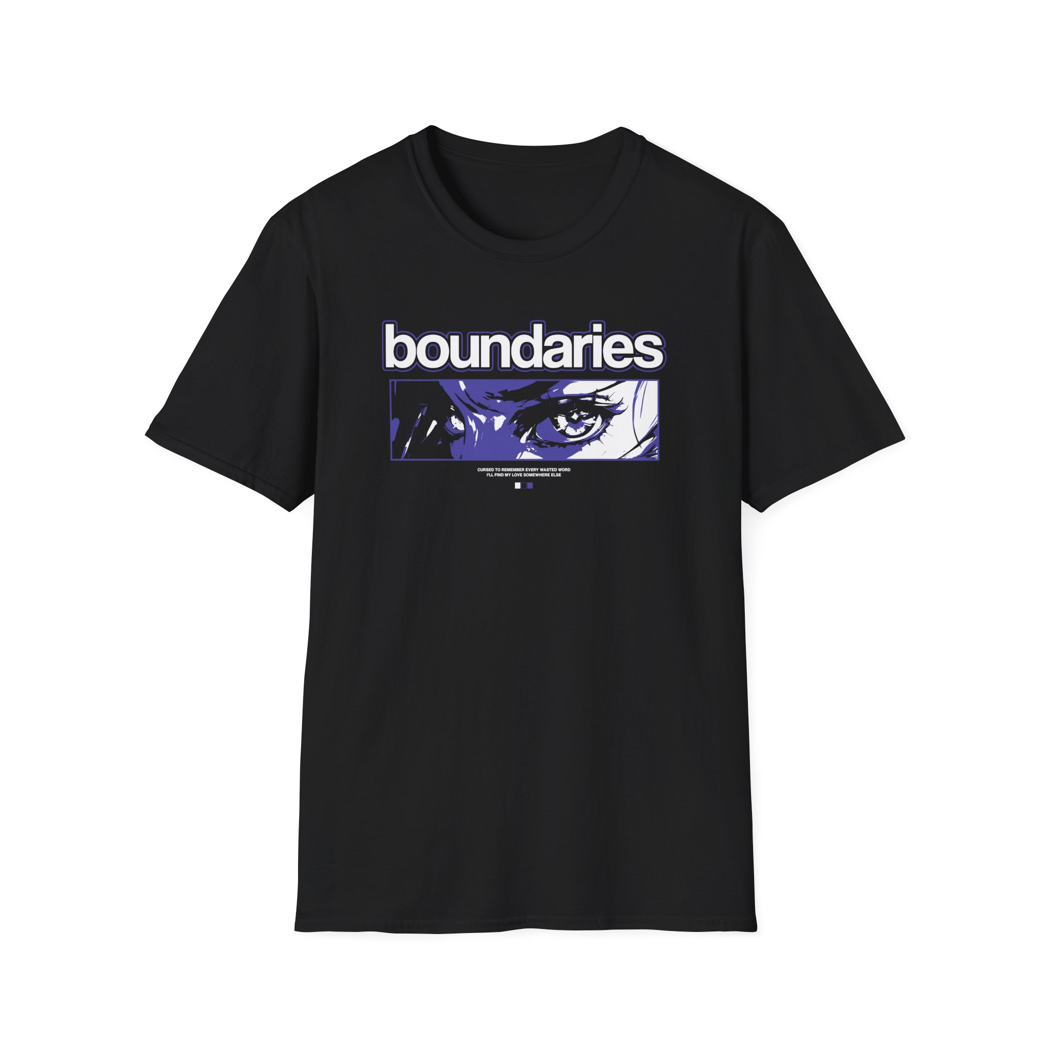 Boundaries Cursed to Remember Unisex Softstyle T-Shirt