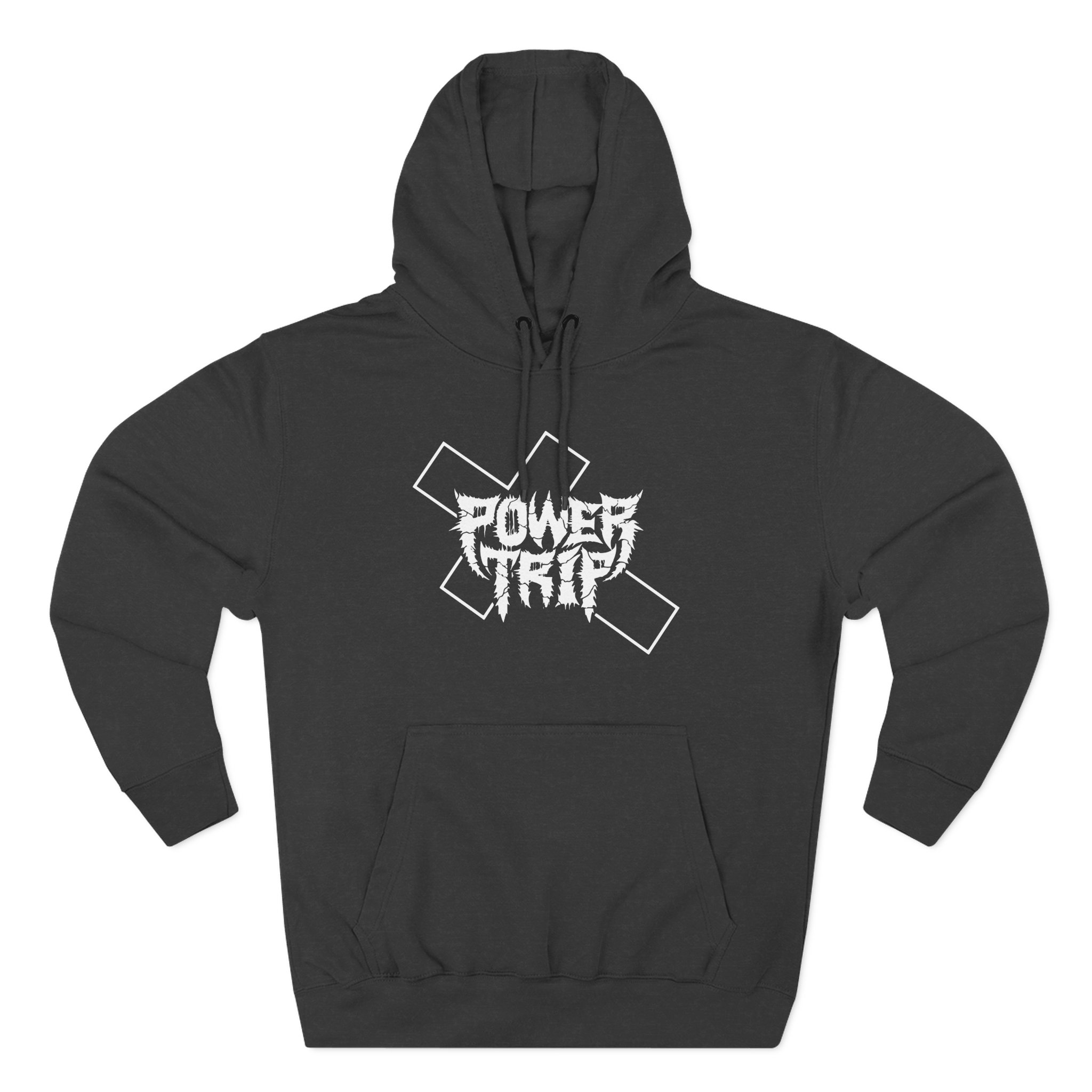 Power Trip Cross Three-Panel Fleece Hoodie