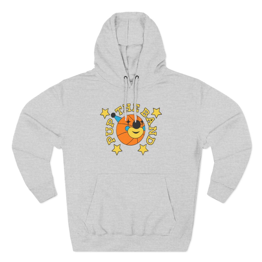 Pup Rock Three-Panel Fleece Hoodie