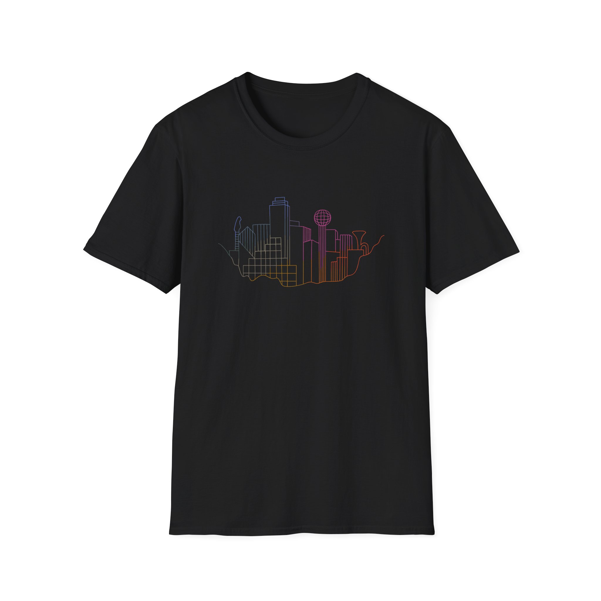 Snarky Puppy Empire Central Skyline Unisex Softstyle T-shirt