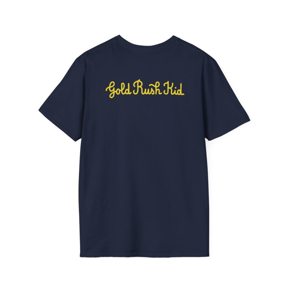 George Ezra Leaning Gold Rush Kid Unisex Softstyle T-Shirt