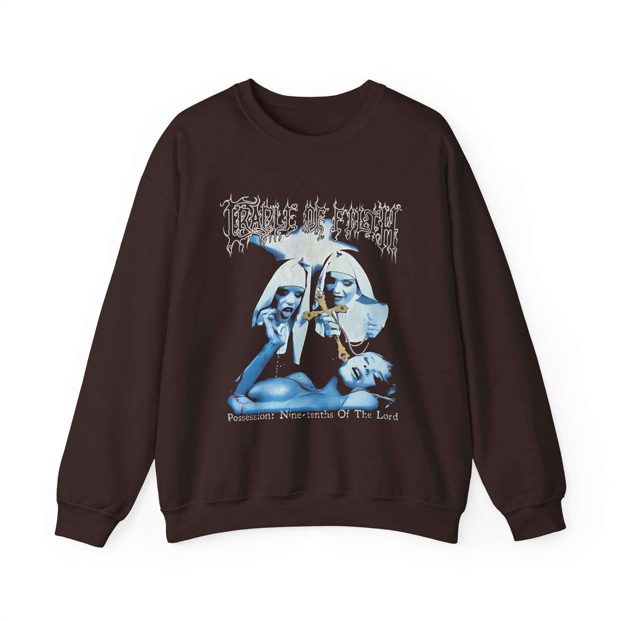 Cradle of Filth Decadence is a Virtue Unisex Heavy Blendâ„¢ Crewneck Sweatshirt