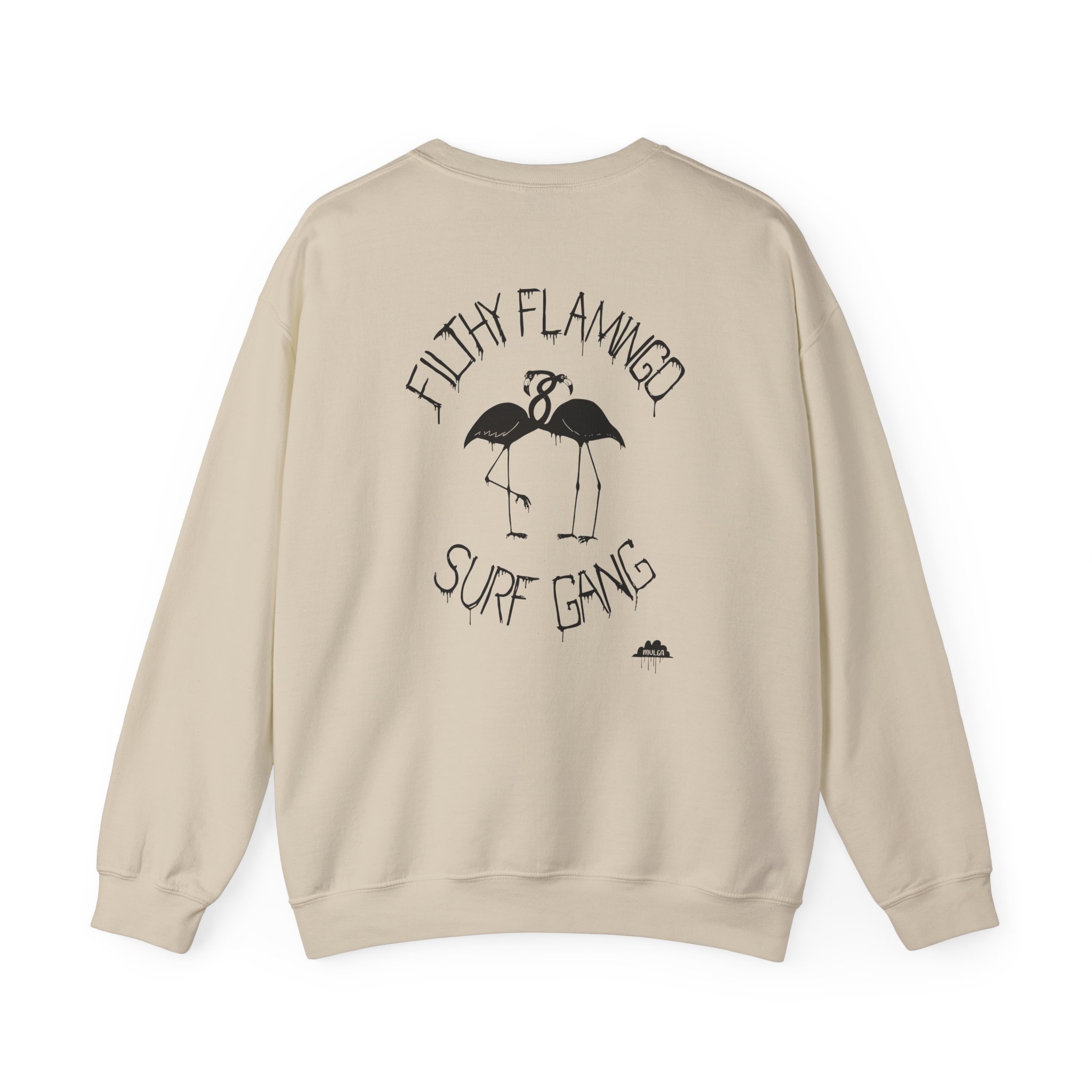 Surf Gang Filthy Flamingo Unisex Heavy Blendâ„¢ Crewneck Sweatshirt