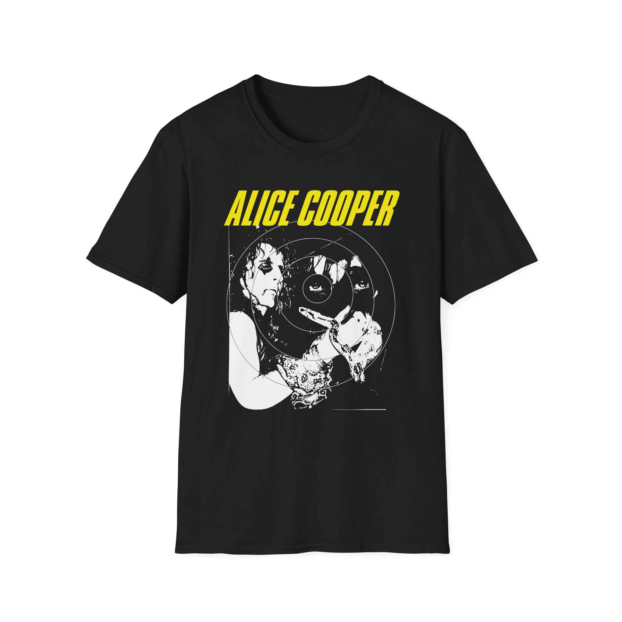 Alice Cooper Radial Horror Unisex Softstyle T-Shirt