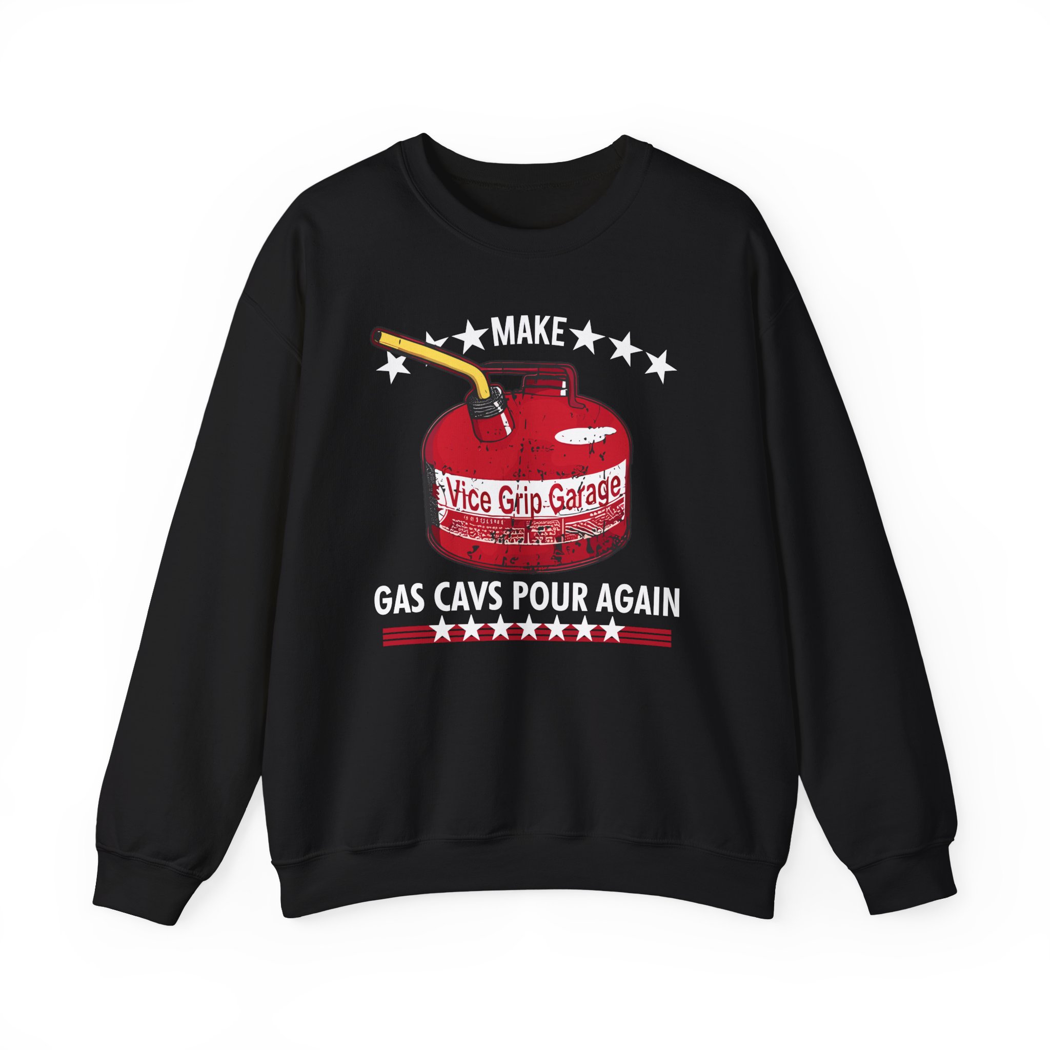 Vicegripgarage Gas Can Unisex Heavy Blendâ„¢ Crewneck Sweatshirt