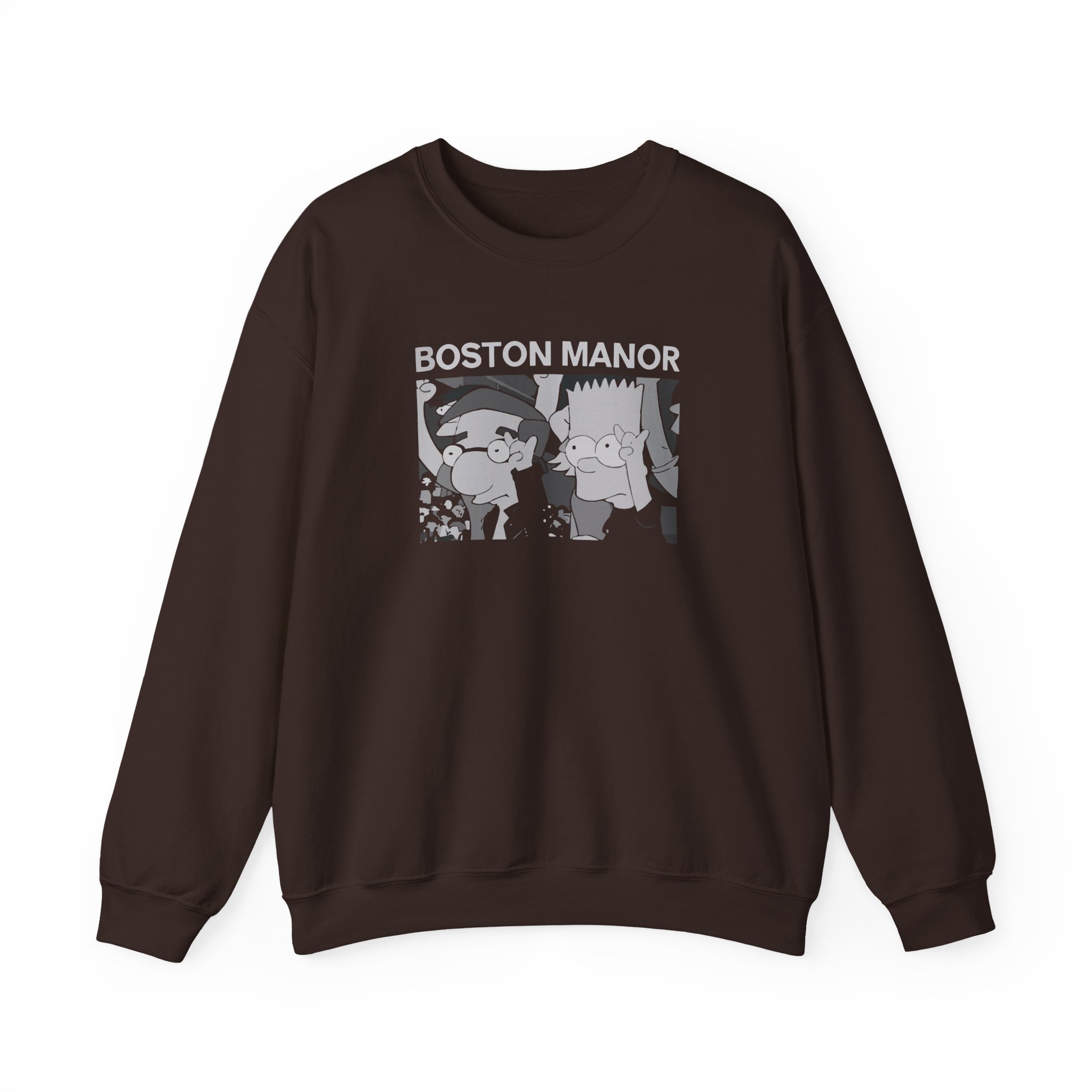 Boston Manor Simpsons Unisex Heavy Blendâ„¢ Crewneck Sweatshirt