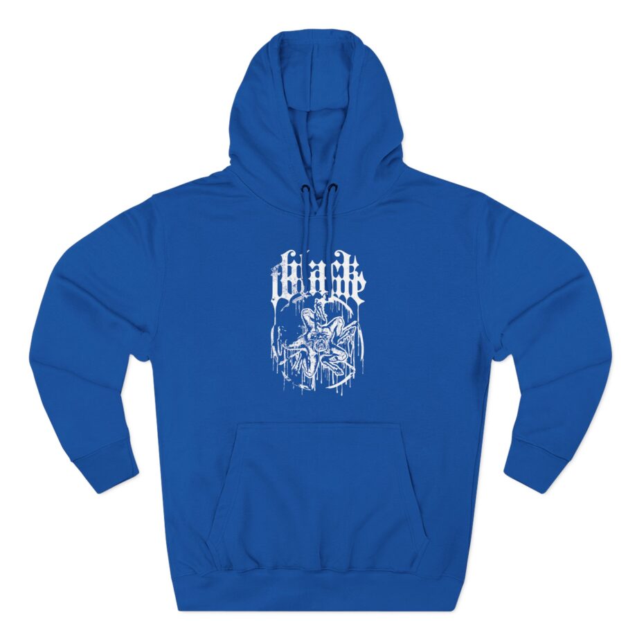 Black Tongue Hot Wheels Three-Panel Fleece Hoodie