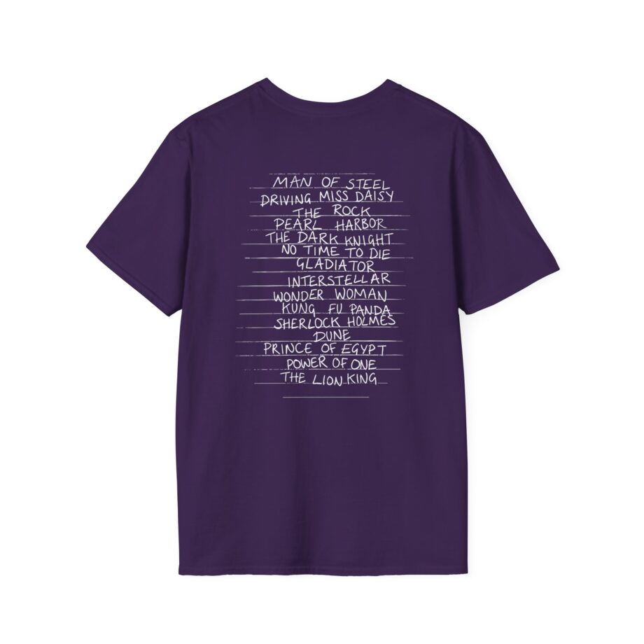 Hans Zimmer Titles Unisex Softstyle T-Shirt