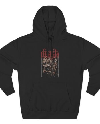 Black Tongue I Am A Black Hole Three-Panel Fleece Hoodie