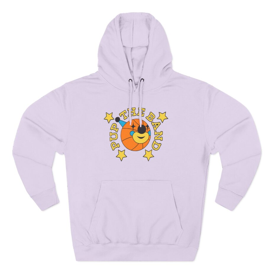 Pup Rock Three-Panel Fleece Hoodie