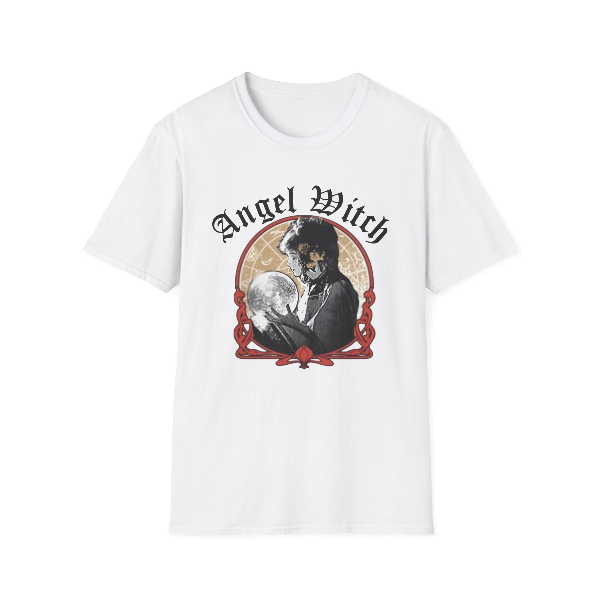 Angel Witch Sorceress Unisex Softstyle T-Shirt