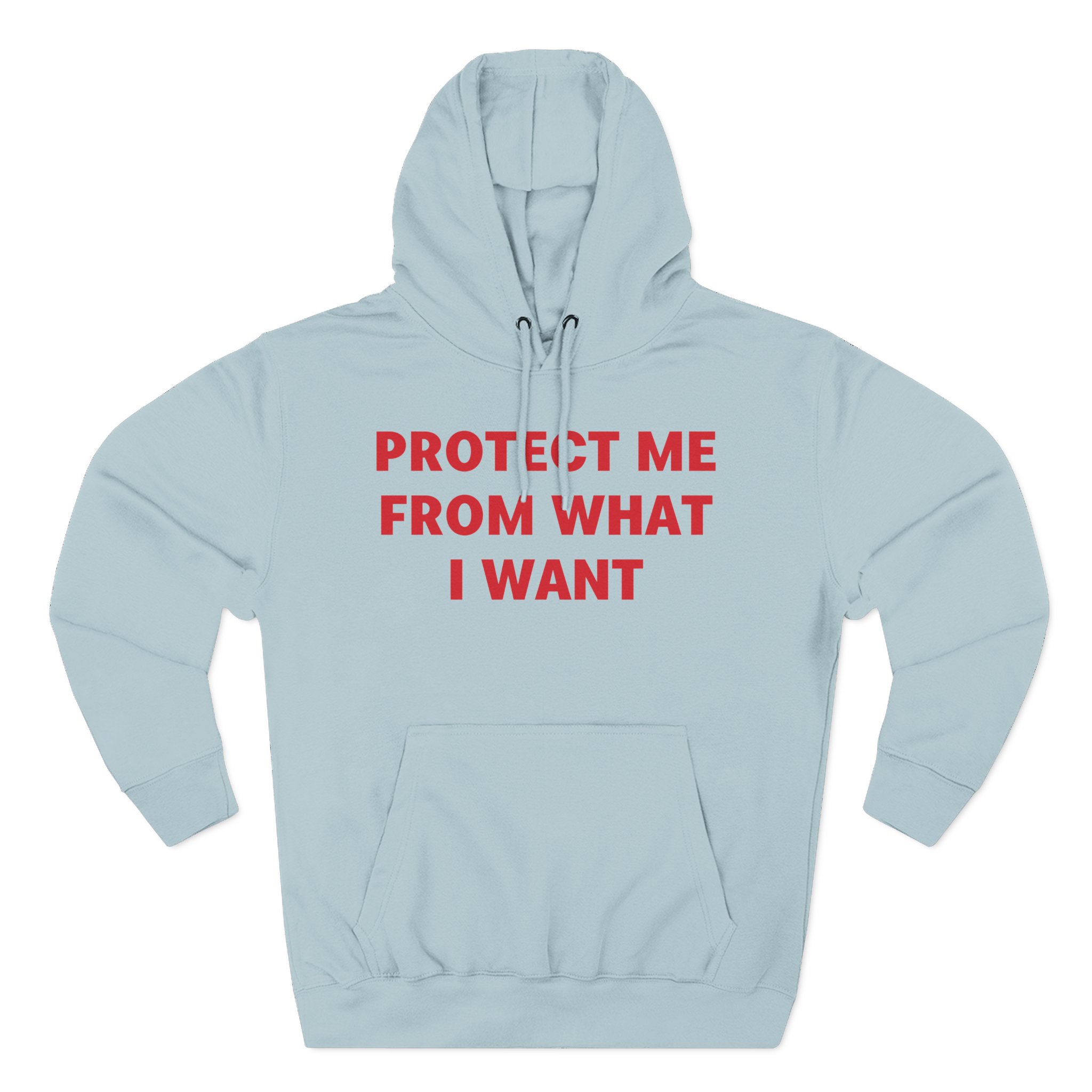 Jenny Holzer Protect Me From What I Want Three-Panel Fleece Hoodie