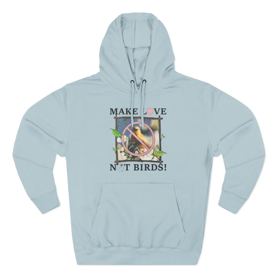 Birds Arent Real Three-Panel Fleece Hoodie