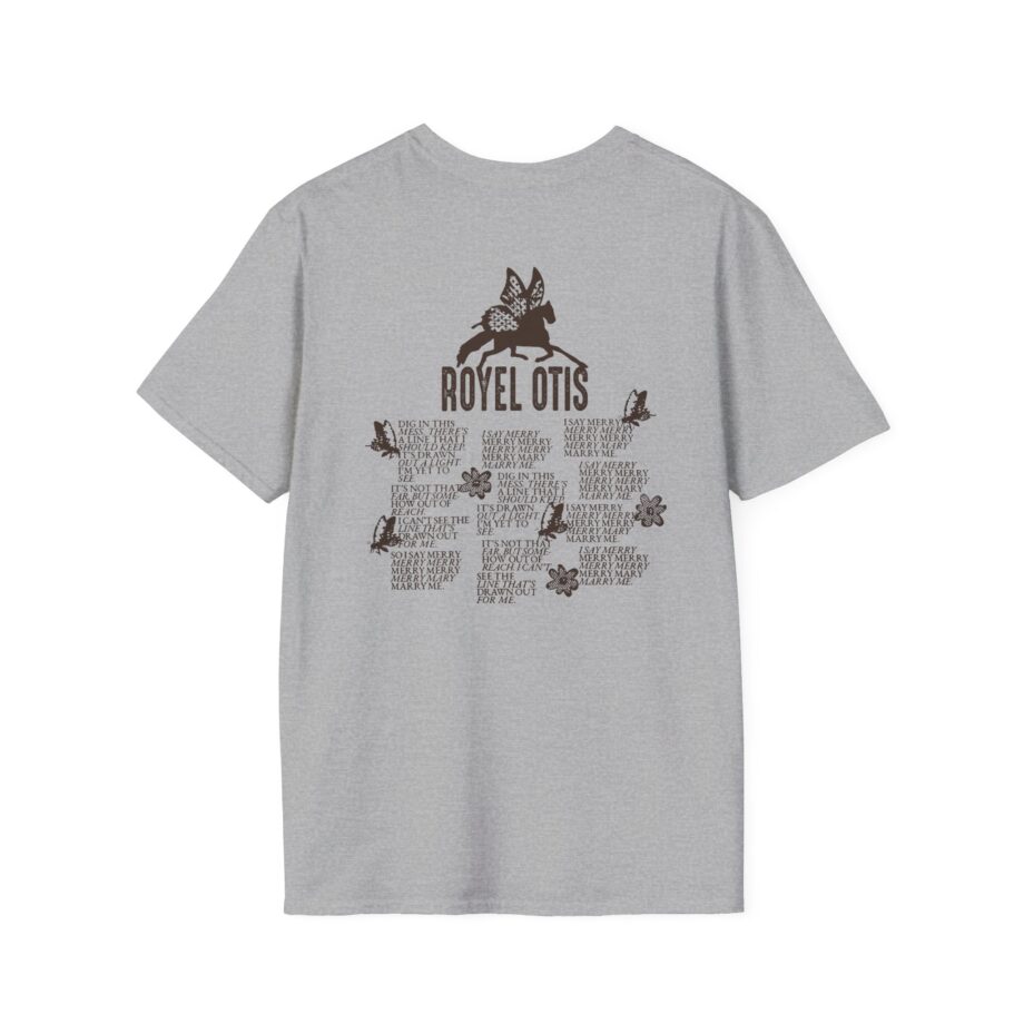 Royel Otis Mary Marry Me Faded Powder Unisex Softstyle T-Shirt