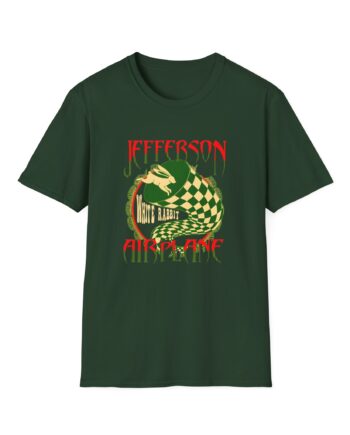 Jefferson Airplane Rabbit Unisex Softstyle T-Shirt
