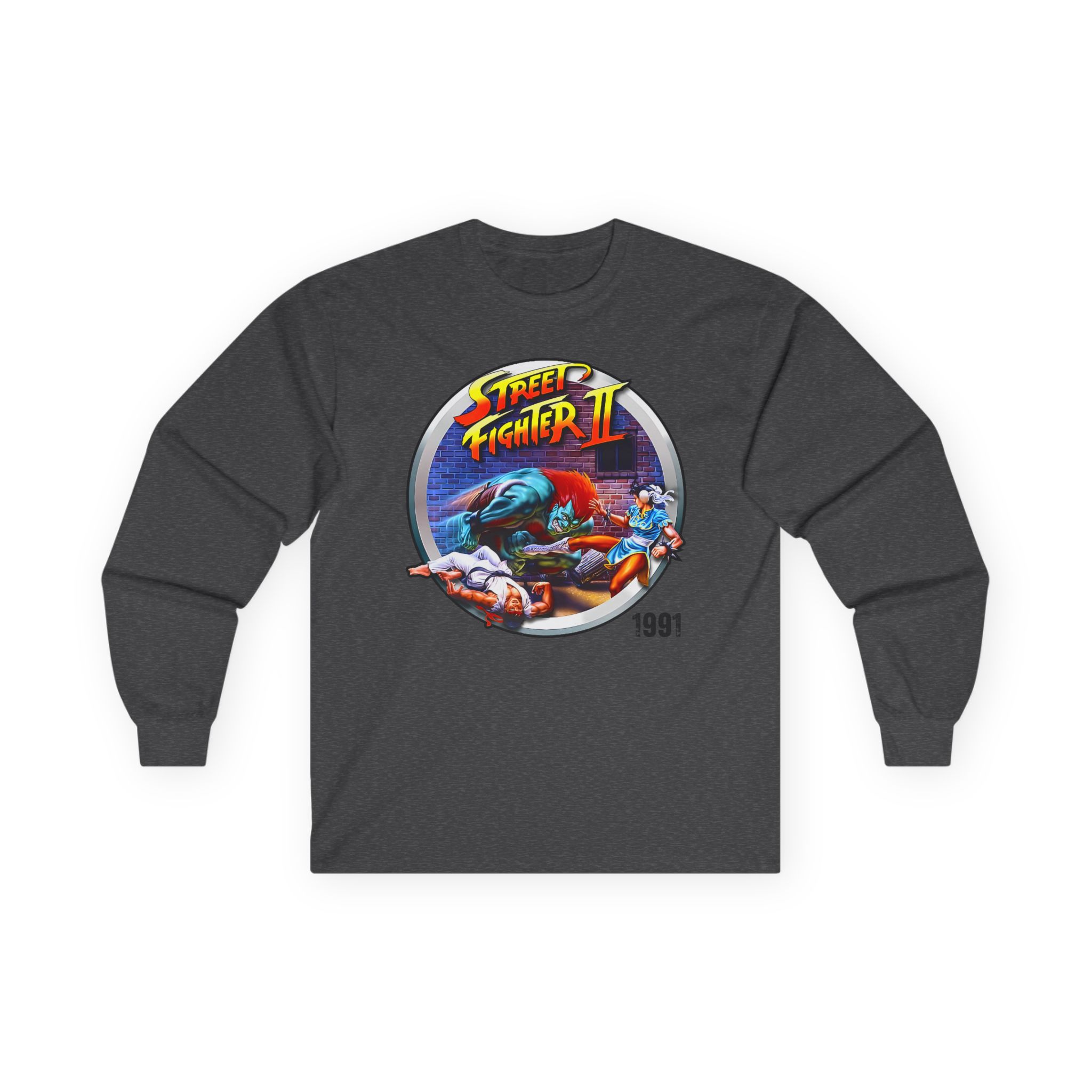 Ishowspeed Street Fighter Unisex Ultra Cotton Long Sleeve Tee
