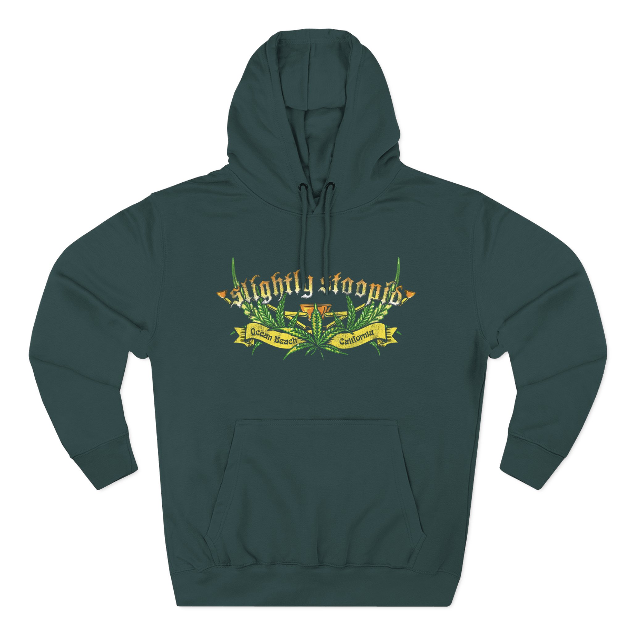 Slightly Stoopid 4/20 Crest Three-Panel Fleece Hoodie