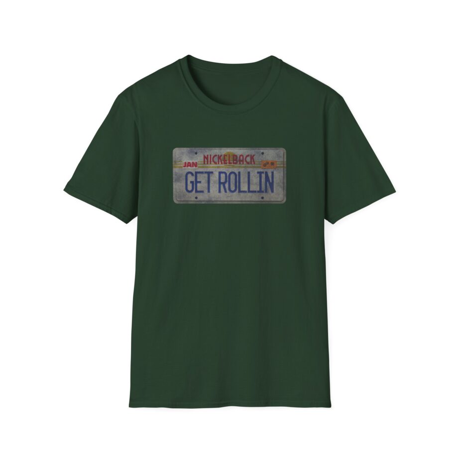 Nickelback Get Rollin Unisex Softstyle T-Shirt