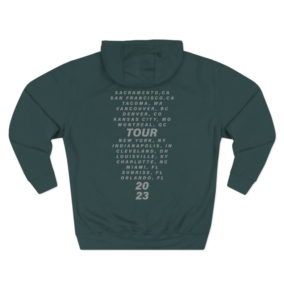 P!nk Trustfall Charcoal Three-Panel Fleece Hoodie
