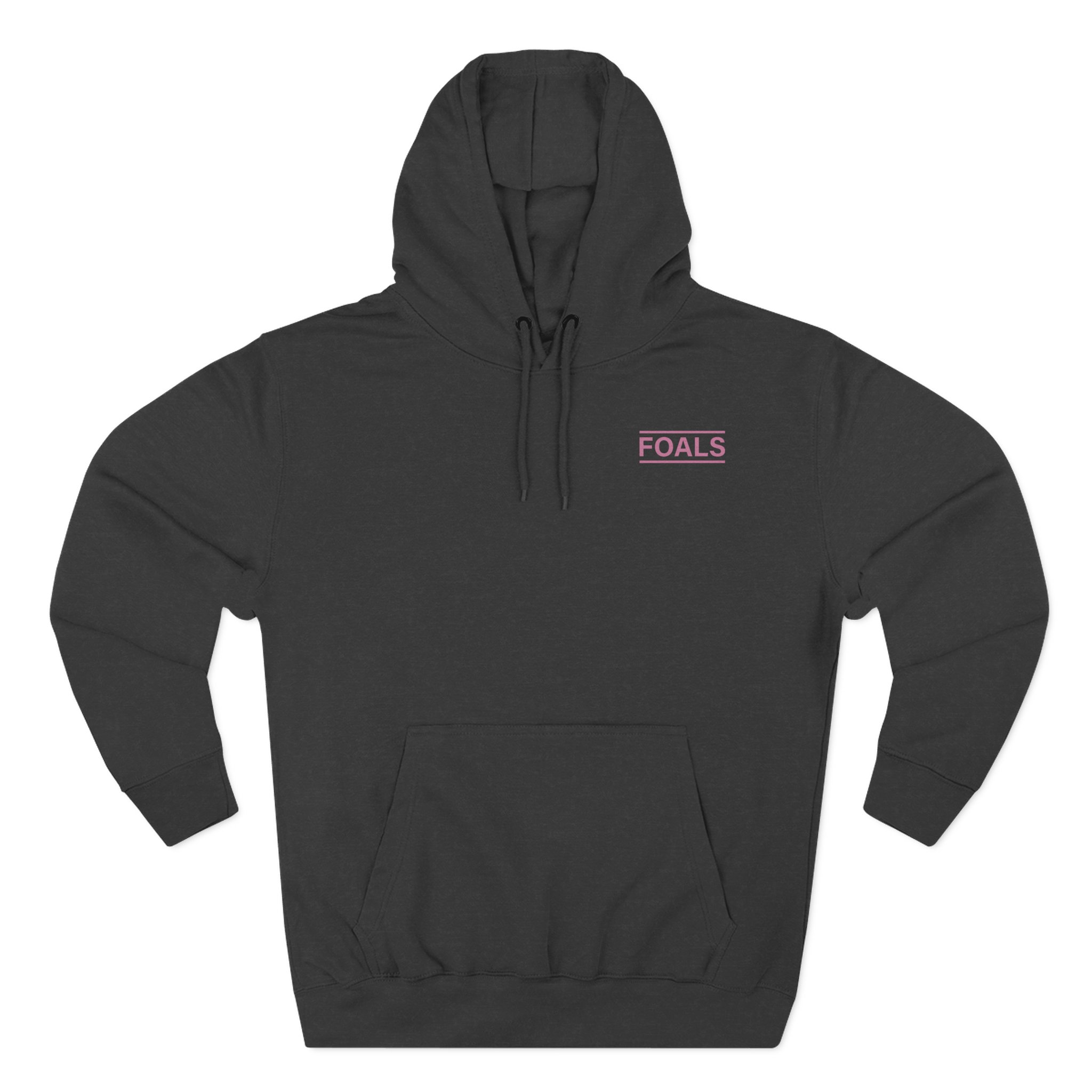 Foals Life is Yours Gothic Logo Three-Panel Fleece Hoodie