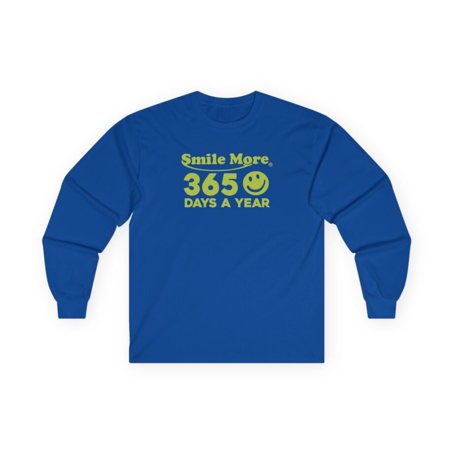 Roman Atwood Smile More 365 Unisex Ultra Cotton Long Sleeve Tee