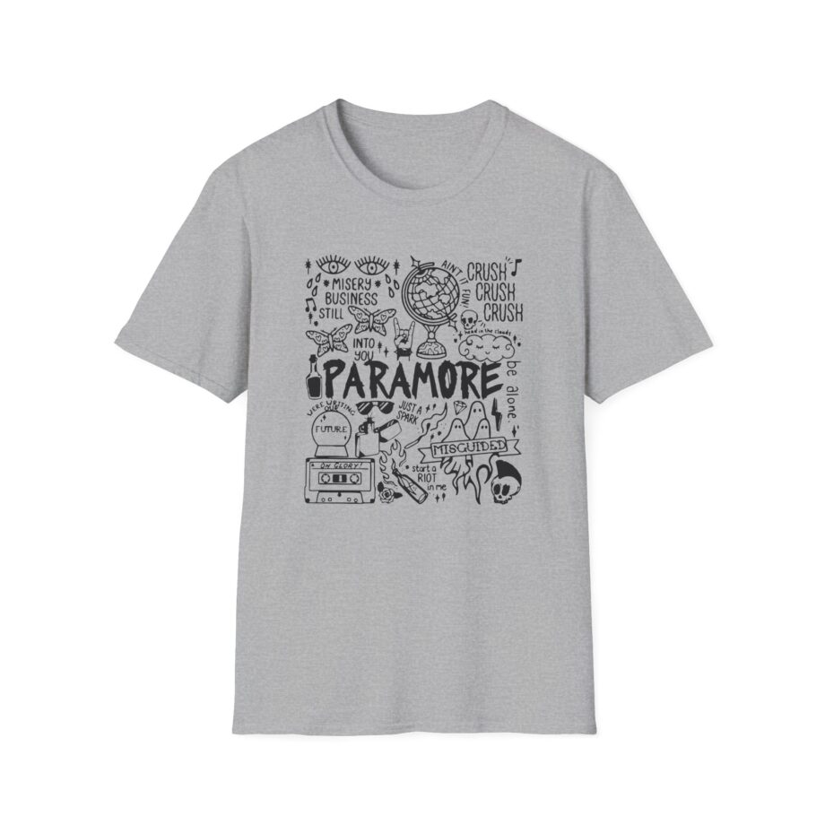 Hayley Willians Camiseta Paramore Emo Rock Unisex Softstyle T-Shirt