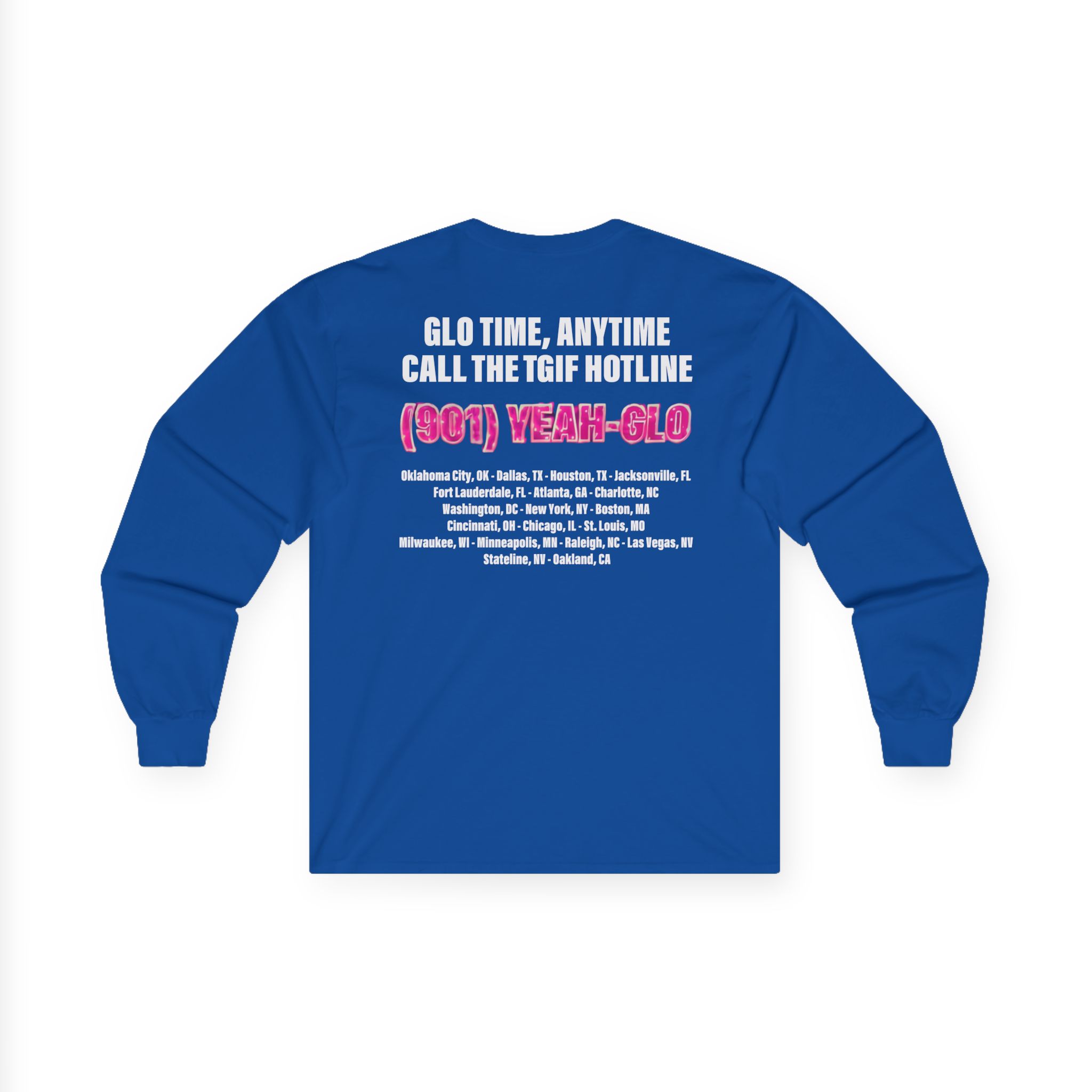 Glorilla Glorious Tour Glotorola Unisex Ultra Cotton Long Sleeve Tee