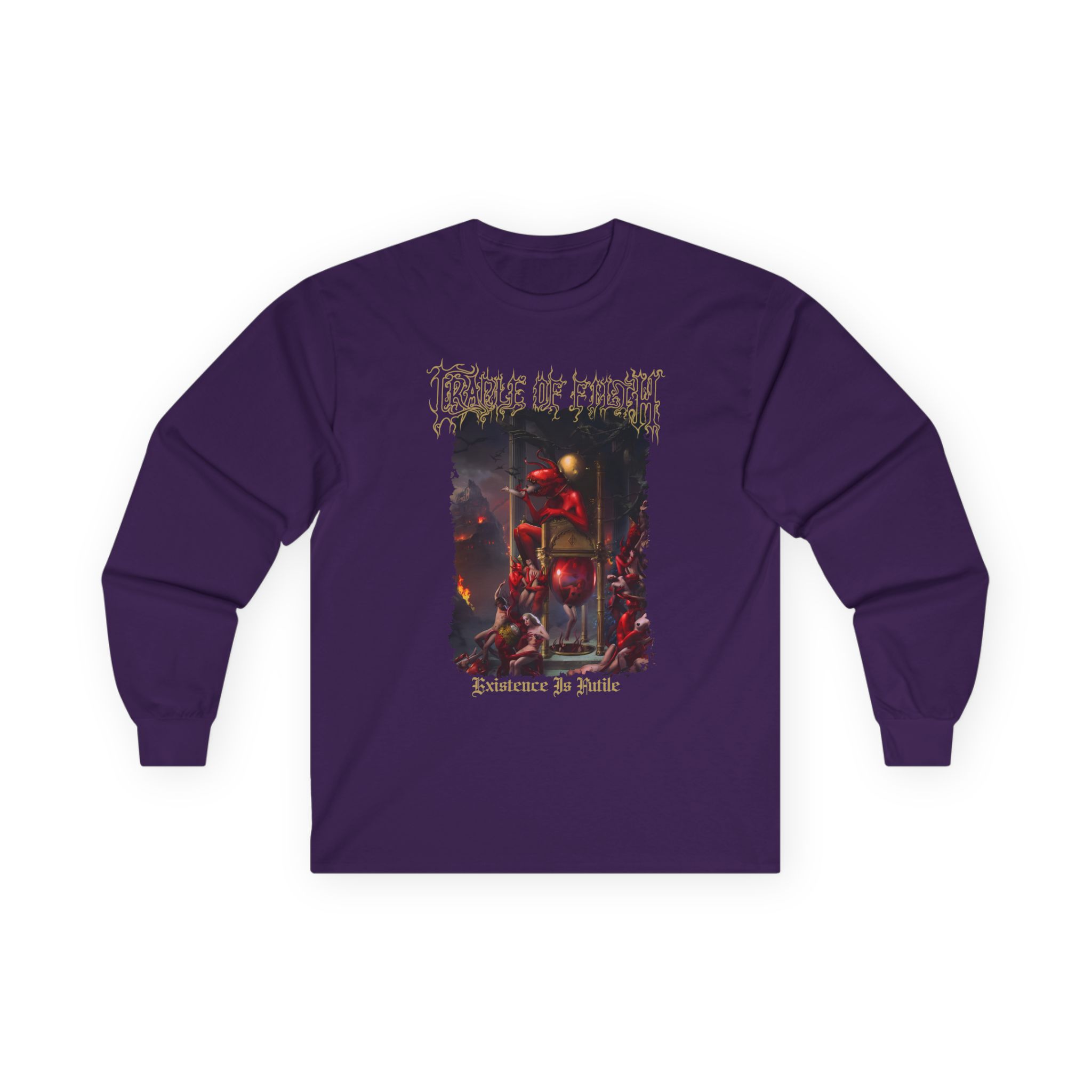 Cradle of Filth Existence is Futile Unisex Ultra Cotton Long Sleeve Tee