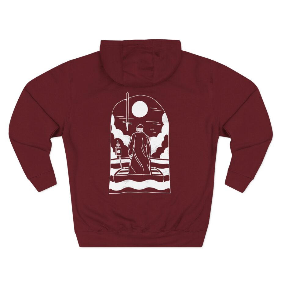 Jon Bellion Glory Sound Track Three-Panel Fleece Hoodie