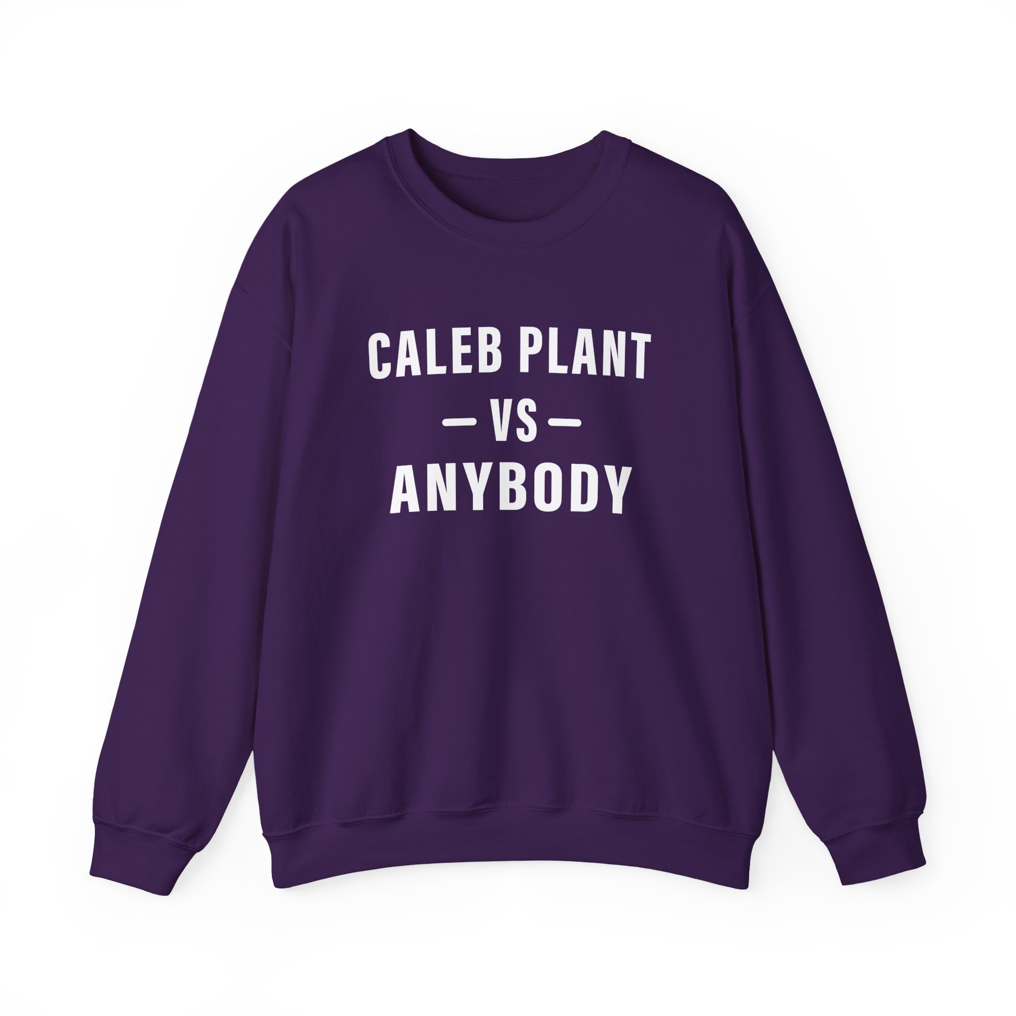 Caleb Plant Caleb vs. Anybody Unisex Heavy Blendâ„¢ Crewneck Sweatshirt